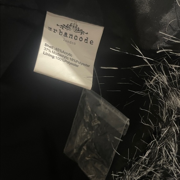 Urban code London Faux Fur Jacket Vintage Inspired Soft Timeless Chic Size 8 - Picture 5 of 7